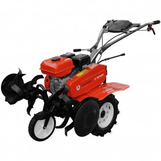 Motosapa Rotakt RO75RS, motor 7 CP, 3 viteze, latime lucru 83 cm, freze, roti cauciuc, roti metal, cultivator, 2l ulei Progarden