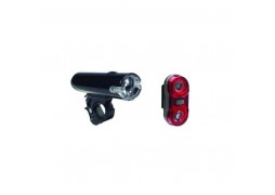 Set Far + Stop Condor Tork 1 Led 1 Watt 2 Led-uri 2/3 Functii Negru