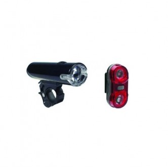 Set Far + Stop Condor Tork 1 Led 1 Watt 2 Led-uri 2/3 Functii Negru