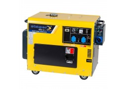 Generator insonorizat diesel monofazat 4.2kW, 3000rpm, incl. automatizare Stager DG 5500S+ATS 