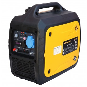 Generator de curent digital invertor insonorizat 2kW, monofazat, benzina Stager DigiS 2000i (Model 2023)