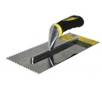 Gletiera cu zimti 130 x 280 x 8 mm inox cu maner din fibra Topmaster Profesional Gletiera cu zimti 130 x 280 x 8 mm inox cu maner din fibra Topmaster Profesional