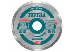 Disc diamantat continuu, ceramica, umed, 115mm Total (INDUSTRIAL)