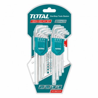 Set 18 bucati chei imbus Hexagonal & Torx Total (Industrial) THT106KT0181