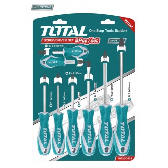 Set 8 surubelnite  Cr-V (INDUSTRIAL) Total THT250608