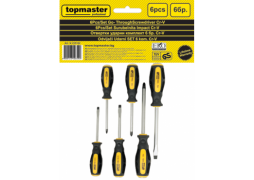 Set 6 surubelnite Topmaster 225102, Cr-V