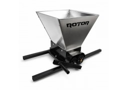 Zdrobitor manual de struguri ROTOR HGP-50S, cuva mare inox 100%, 28 L, productivitate 180 kg/h
